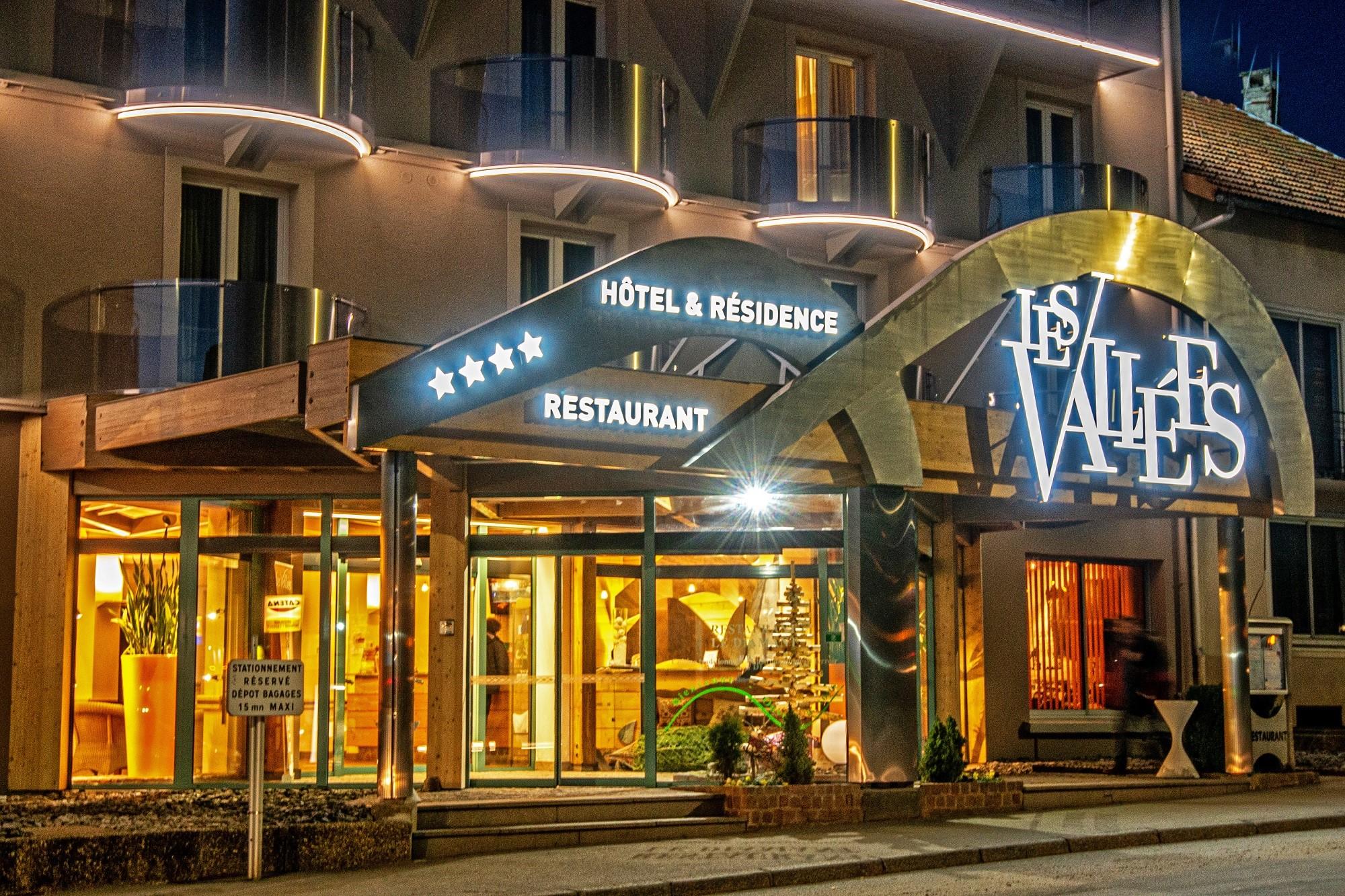Hotel Les Vallees Labellemontagne La Bresse Buitenkant foto