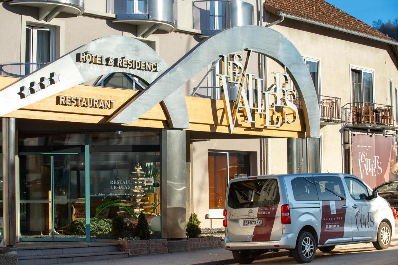 Hotel Les Vallees Labellemontagne La Bresse Buitenkant foto